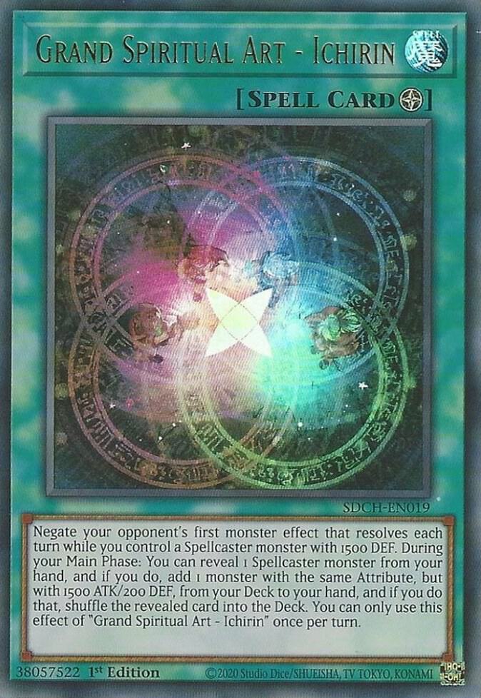 Grand Spiritual Art - Ichirin SDCH-EN019 card from Structure Deck: Spirit Charmers
