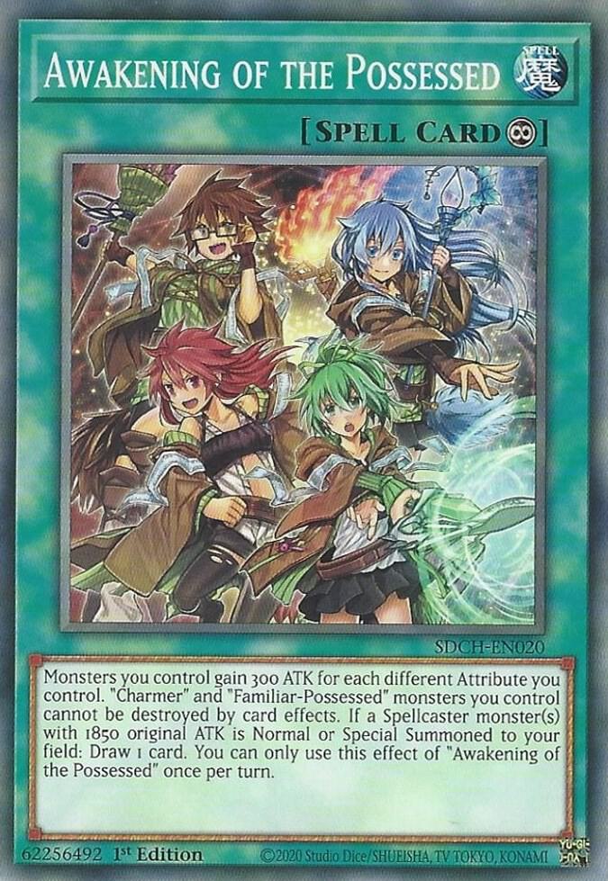 Awakening of the Possessed SDCH-EN020 card from Structure Deck: Spirit Charmers