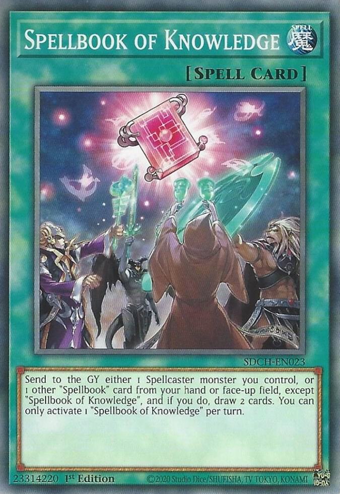 Spellbook of Knowledge SDCH-EN023 card from Structure Deck: Spirit Charmers