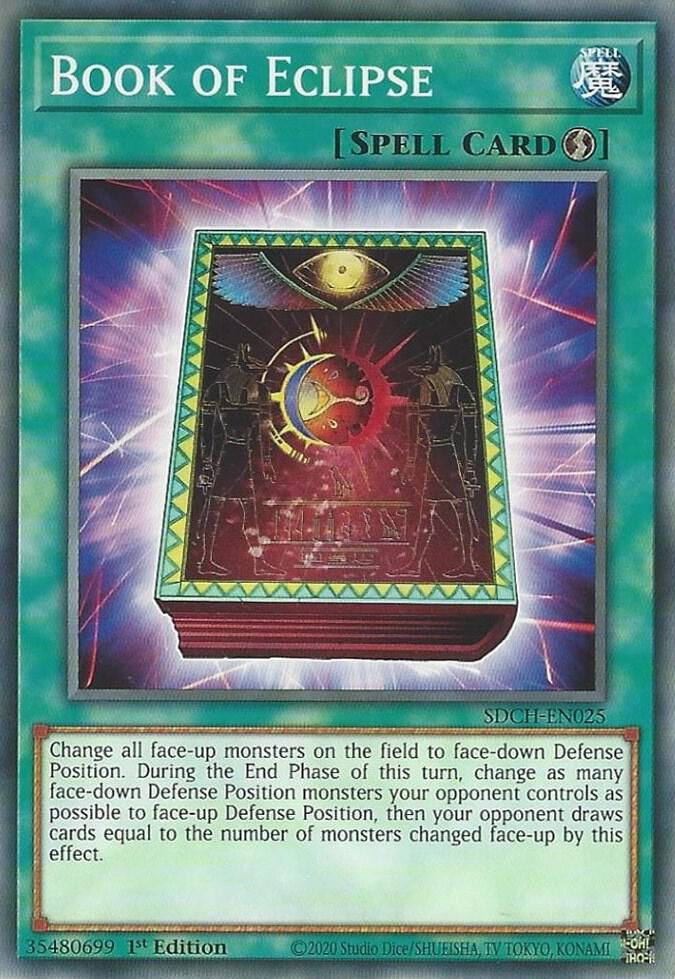 Book of Eclipse SDCH-EN025 card from Structure Deck: Spirit Charmers