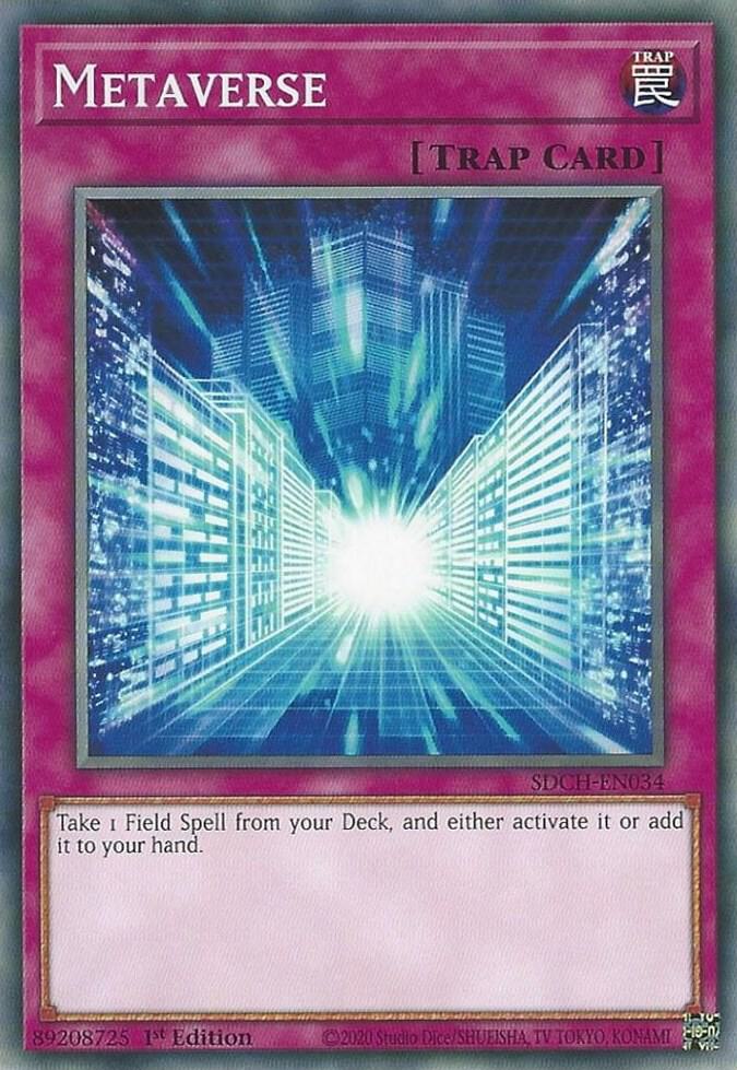 Metaverse SDCH-EN034 card from Structure Deck: Spirit Charmers