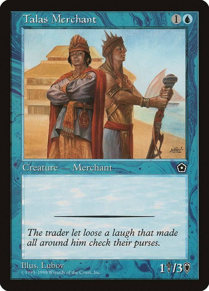Talas Merchant card from Portal Second Age