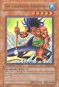 The Legendary Fisherman PSV-076 card from Pharaoh's Servant