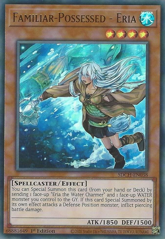 Familiar-Possessed - Eria (Alternate Art) SDCH-EN038 card from Structure Deck: Spirit Charmers