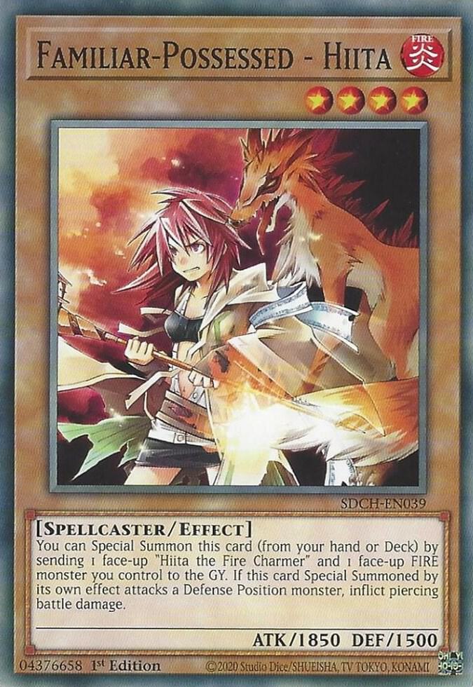 Familiar-Possessed - Hiita SDCH-EN039 card from Structure Deck: Spirit Charmers