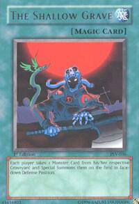 The Shallow Grave PSV-036 card from Pharaoh's Servant
