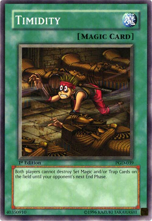 Timidity PGD-039 card from Pharaonic Guardian