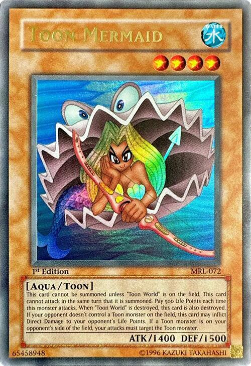 Toon Mermaid MRL-072 card from Magic Ruler