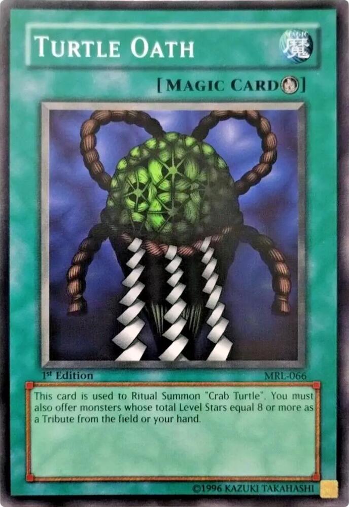 Turtle Oath MRL-066 card from Magic Ruler