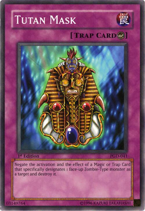 Tutan Mask PGD-041 card from Pharaonic Guardian