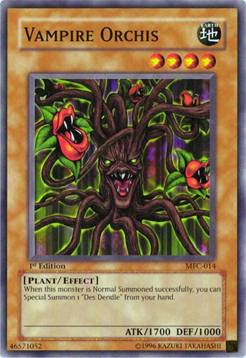 Vampire Orchis MFC-014 card from Magician's Force