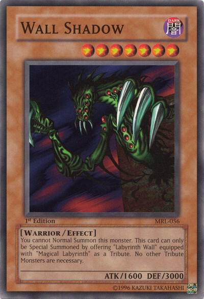 Wall Shadow MRL-056 card from Magic Ruler