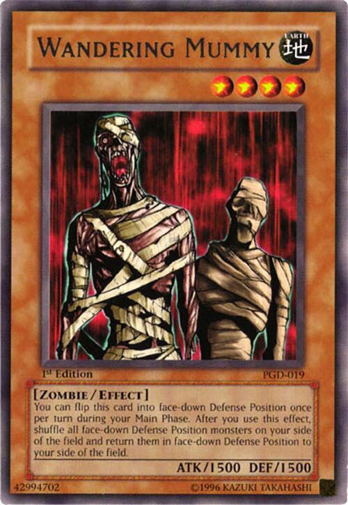 Wandering Mummy PGD-019 card from Pharaonic Guardian