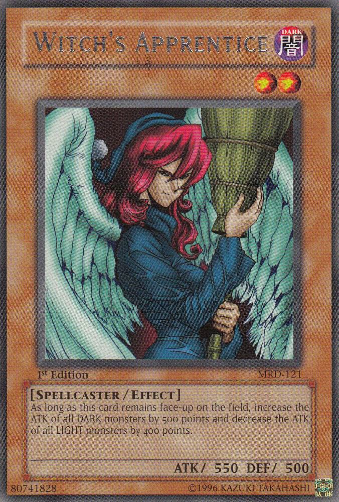 Witch's Apprentice MRD-121 card from Metal Raiders