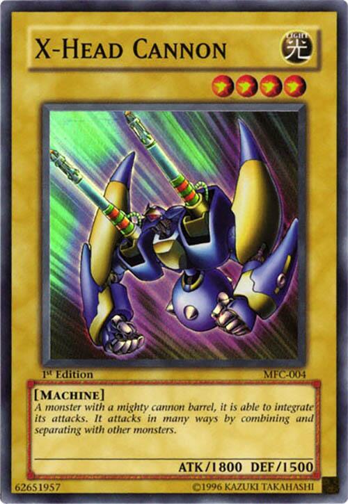 X-Head Cannon MFC-004 card from Magician's Force