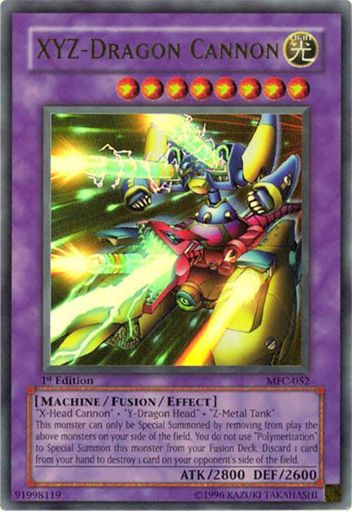 XYZ-Dragon Cannon MFC-052 card from Magician's Force
