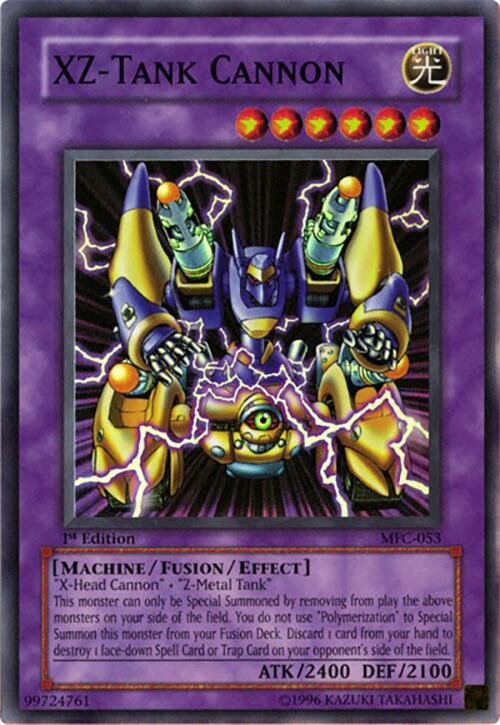 XZ-Tank Cannon MFC-053 card from Magician's Force