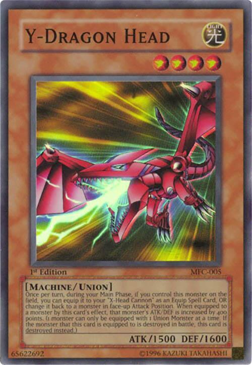 Y-Dragon Head MFC-005 card from Magician's Force
