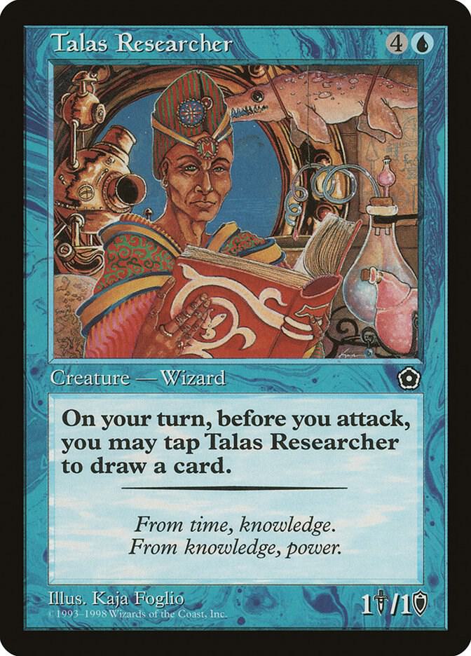 Talas Researcher card from Portal Second Age
