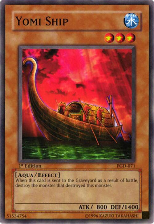 Yomi Ship PGD-071 card from Pharaonic Guardian