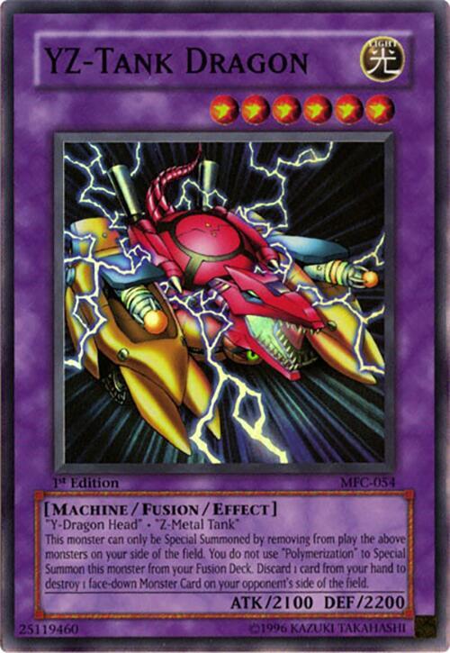 YZ-Tank Dragon MFC-054 card from Magician's Force