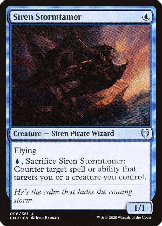 Siren Stormtamer 96 card from Commander Legends