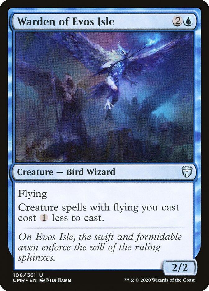 Warden of Evos Isle 106 card from Commander Legends