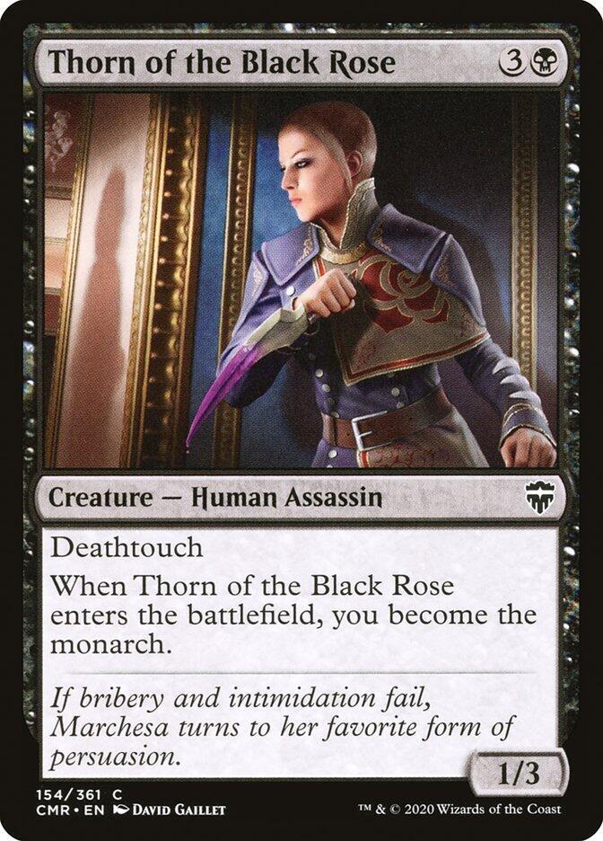Thorn of the Black Rose 154 card from Commander Legends