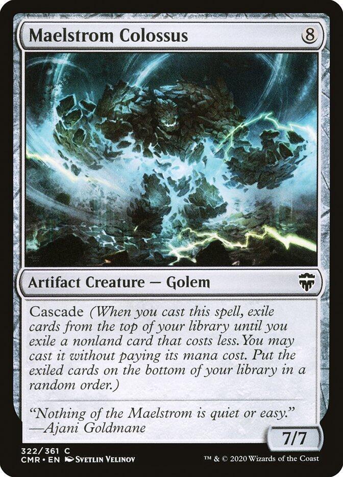 Maelstrom Colossus 322 card from Commander Legends