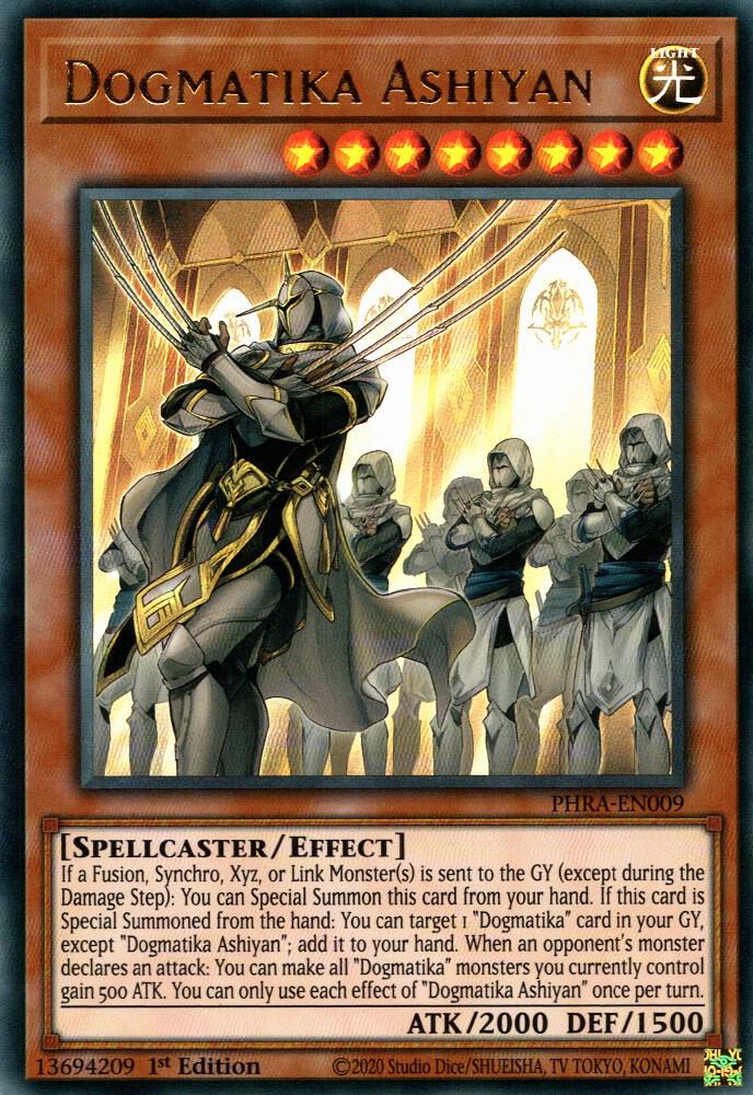 Dogmatika Ashiyan PHRA-EN009 card from Phantom Rage