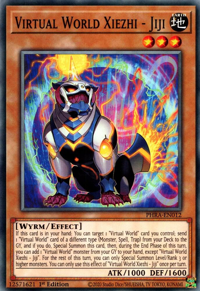 Virtual World Xiezhi - Jiji PHRA-EN012 card from Phantom Rage