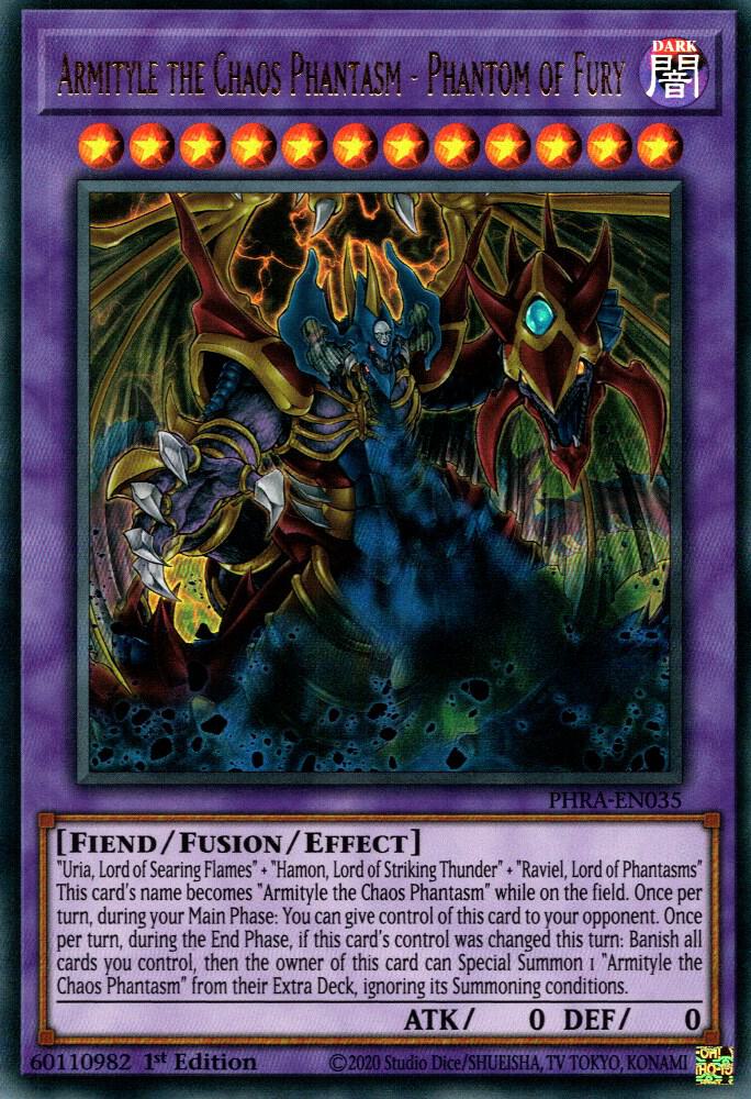 Armityle the Chaos Phantasm - Phantom of Fury PHRA-EN035 card from Phantom Rage