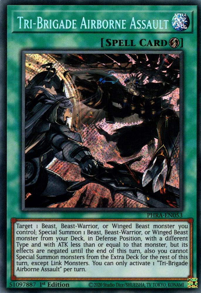 Tri-Brigade Airborne Assault PHRA-EN053 card from Phantom Rage