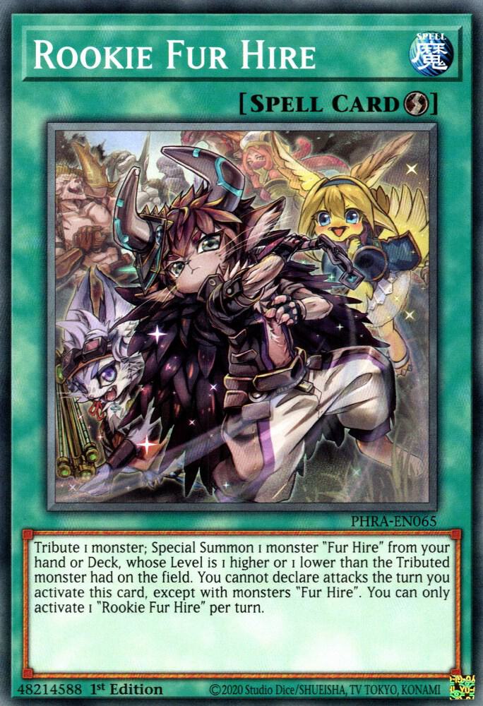Rookie Fur Hire PHRA-EN065 card from Phantom Rage