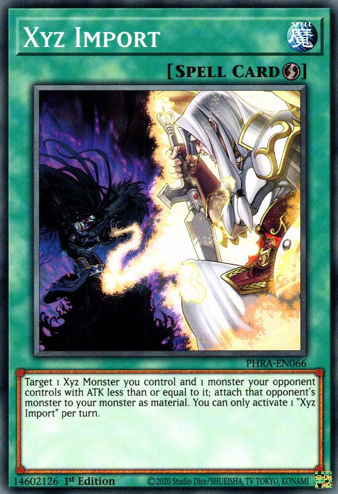 Xyz Import PHRA-EN066 card from Phantom Rage