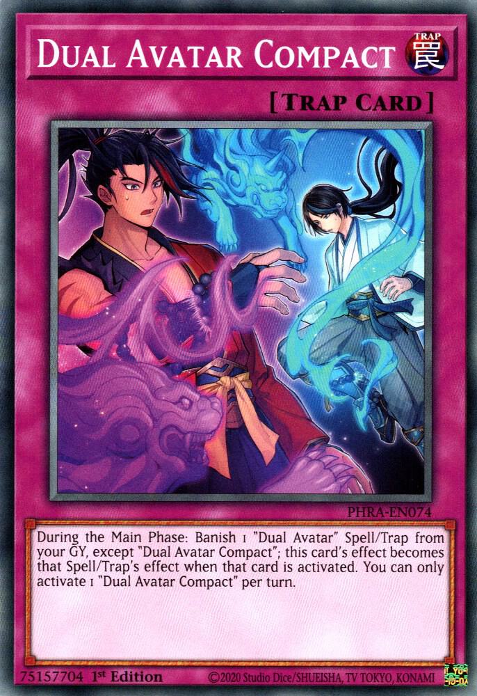 Dual Avatar Compact PHRA-EN074 card from Phantom Rage