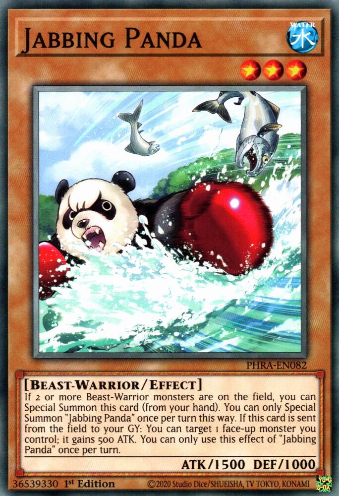 Jabbing Panda PHRA-EN082 card from Phantom Rage
