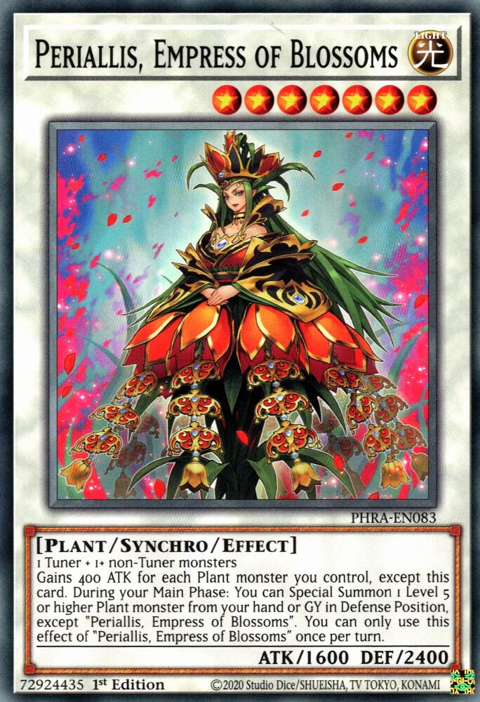 Periallis, Empress of Blossoms PHRA-EN083 card from Phantom Rage