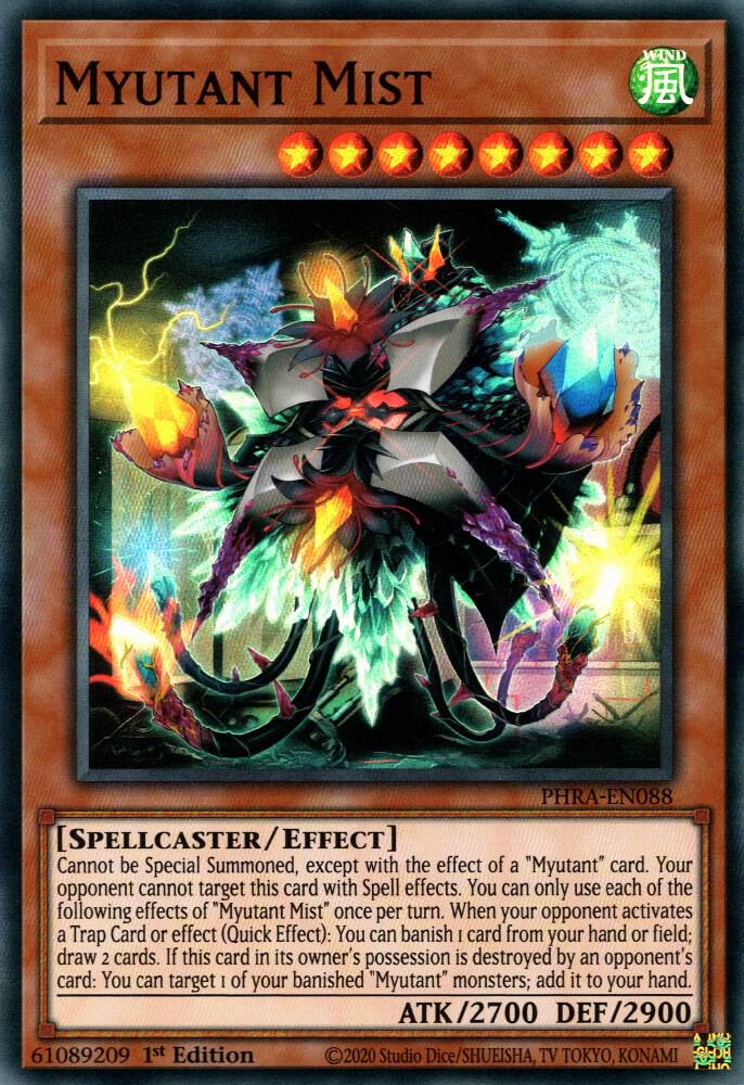 Myutant Mist PHRA-EN088 card from Phantom Rage