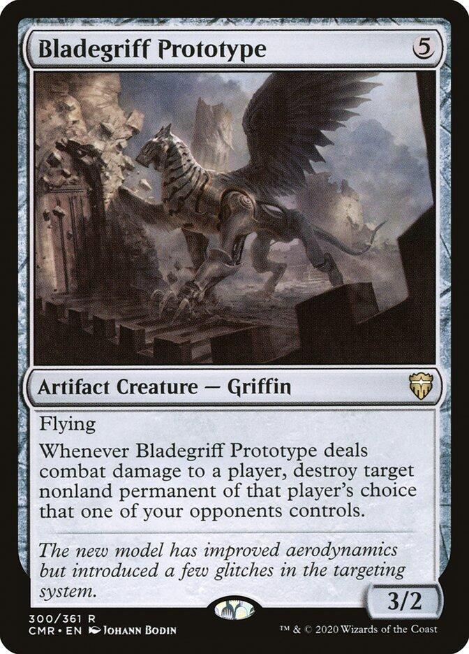 Bladegriff Prototype 300 card from Commander Legends