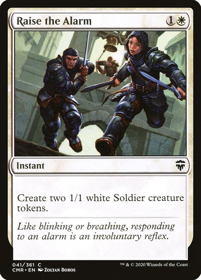Raise the Alarm 41 card from Commander Legends