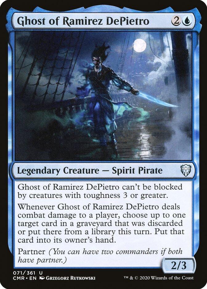 Ghost of Ramirez DePietro 71 card from Commander Legends