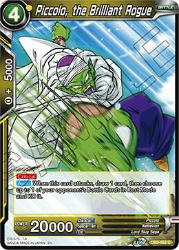 Piccolo, the Brilliant Rogue DB3-082 card from Draft Box 06 - Giant Force
