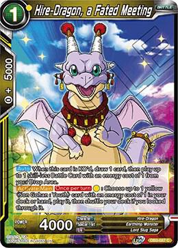 Hire-Dragon, a Fated Meeting DB3-087 card from Draft Box 06 - Giant Force