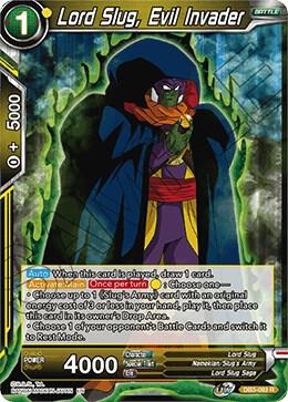 Lord Slug, Evil Invader DB3-093 card from Draft Box 06 - Giant Force