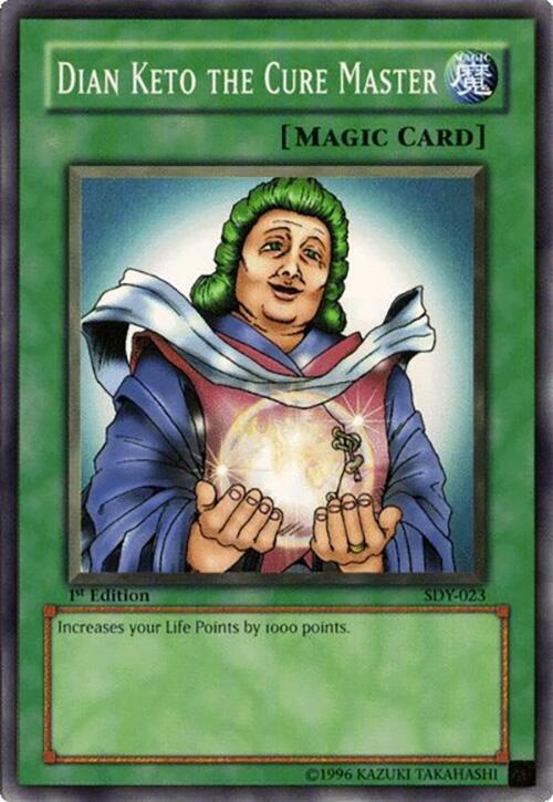 Dian Keto the Cure Master SDY-023 card from Starter Deck: Yugi