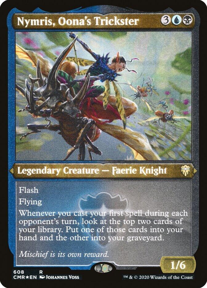 Nymris, Oona's Trickster (Foil Etched) 608 card from Commander Legends
