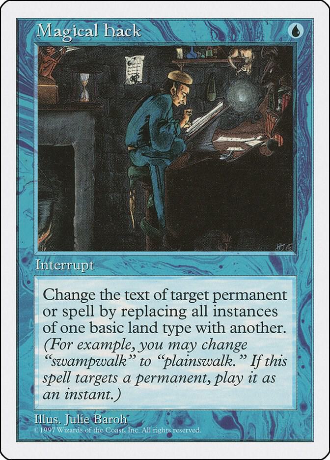 Magical Hack card from Fifth Edition