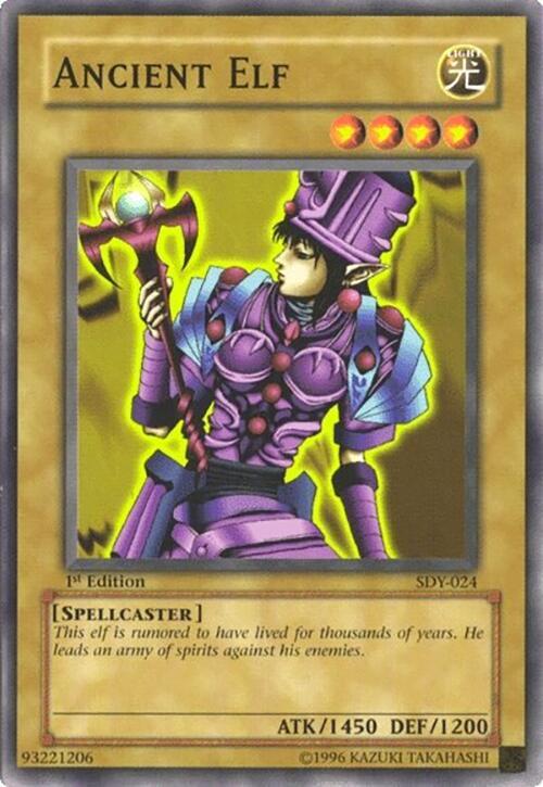 Ancient Elf SDY-024 card from Starter Deck: Yugi