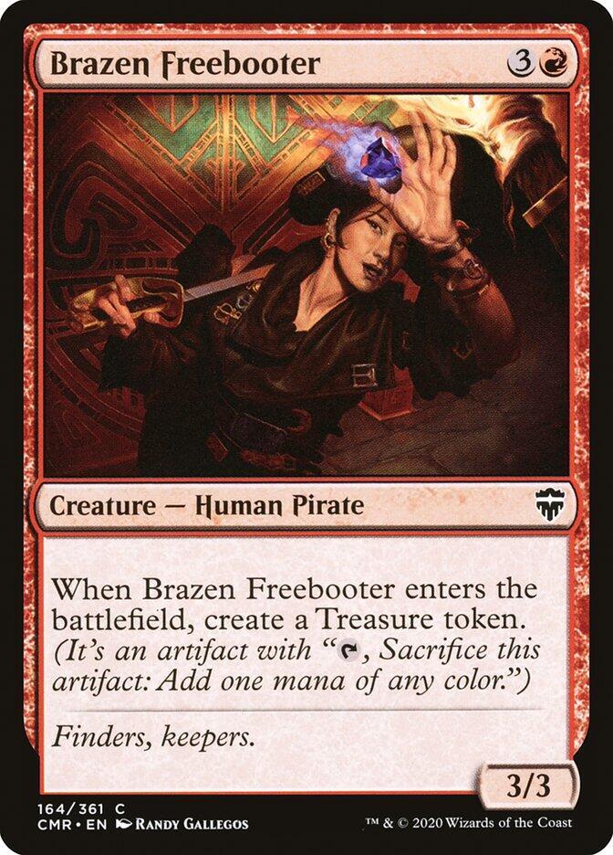 Brazen Freebooter 164 card from Commander Legends